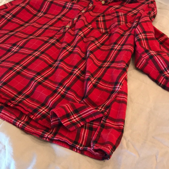 Women’s CROFT&BARROW Plaid Top - Picture 6 of 11